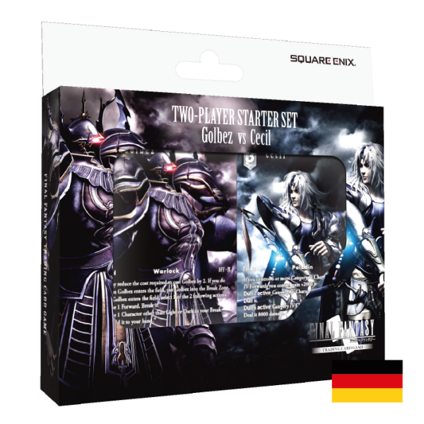 Final Fantasy TCG: Golbez VS Cecil 2-Player Starter Set - DEUTSCH