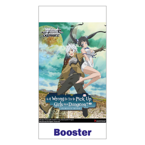 Weiss Schwarz - Is It Wrong to Try to Pick Up Girls in a Dungeon? Booster EN