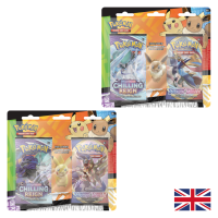 Back to School Eraser Blister (Pikachu- oder Evoli-Radierer + 2 Booster) EN