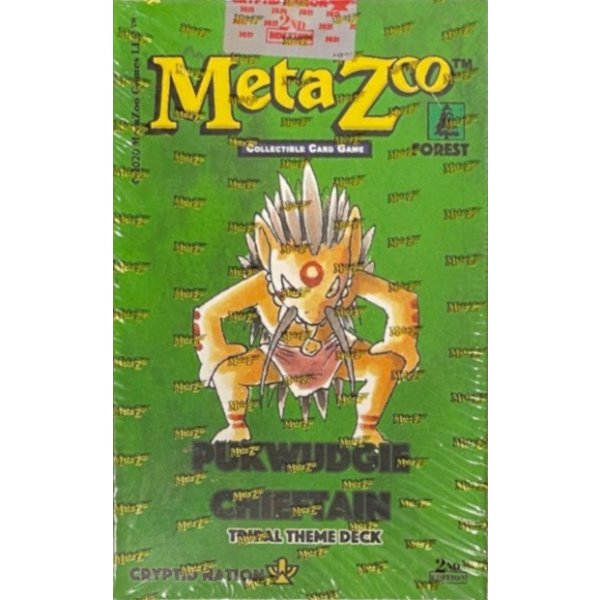 MetaZoo Cryptid Nation: Tribal Theme Deck - Pukwudgie Chieftain (2nd Edition)
