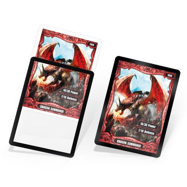 Ultimate Guard Bordifies Precise-Fit Sleeves Standardgr&ouml;&szlig;e Schwarz (100 inner H&uuml;llen)