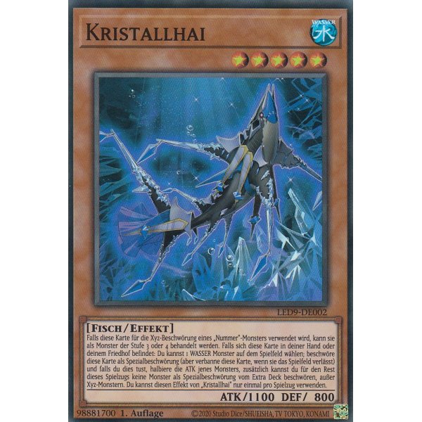 Kristallhai LED9-DE002