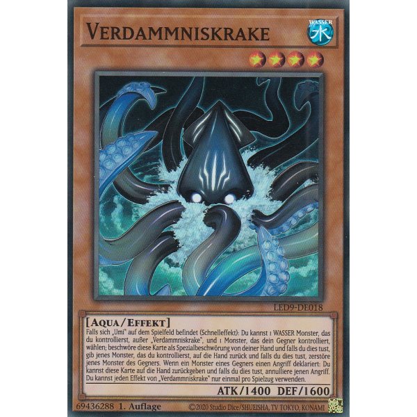 Verdammniskrake LED9-DE018