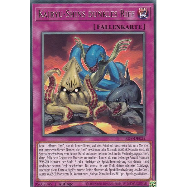 Kairyu-Shins dunkles Riff LED9-DE022