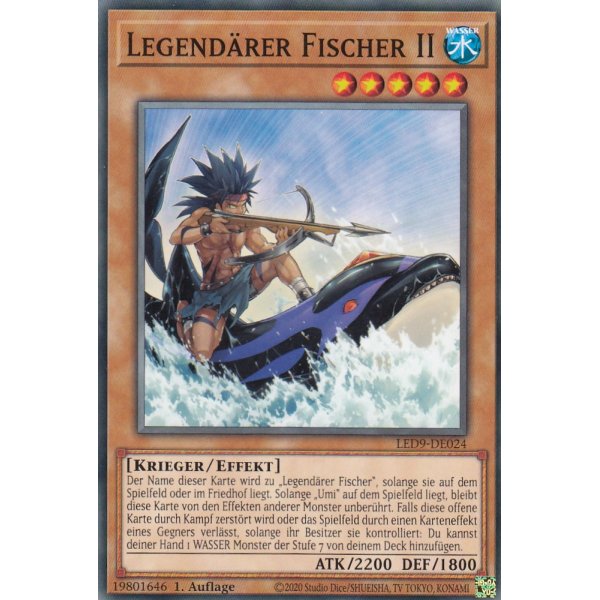 Legend&auml;rer Fischer II LED9-DE024