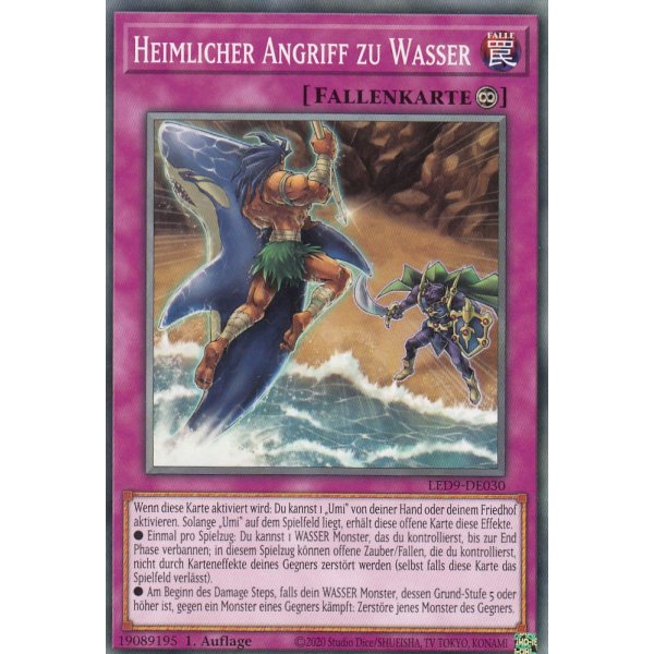 Heimlicher Angriff zu Wasser LED9-DE030