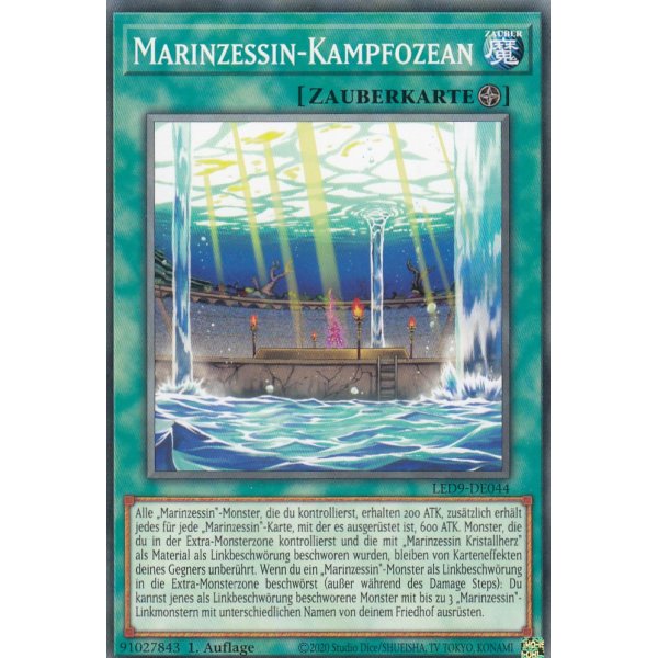 Marinzessin-Kampfozean LED9-DE044