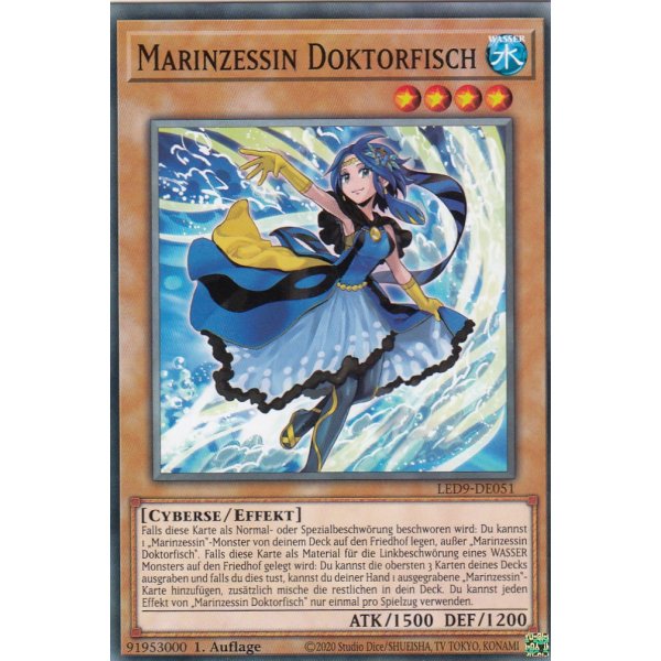Marinzessin Doktorfisch LED9-DE051