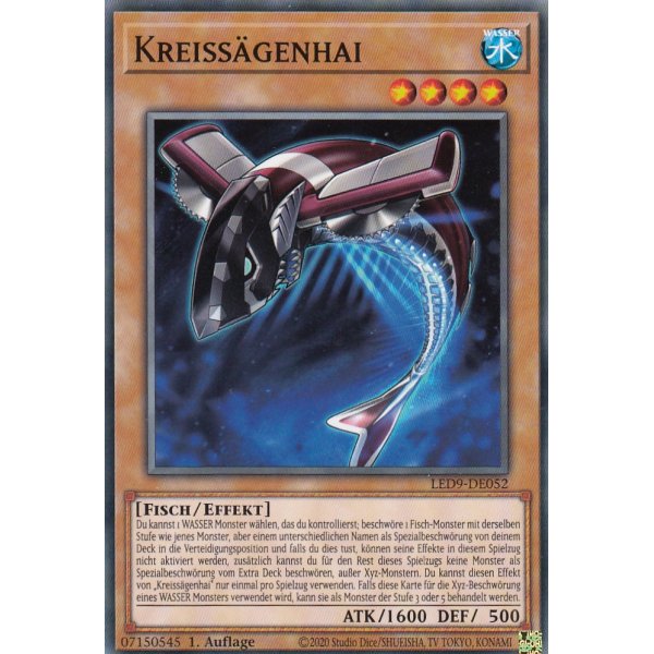 Kreiss&auml;genhai LED9-DE052