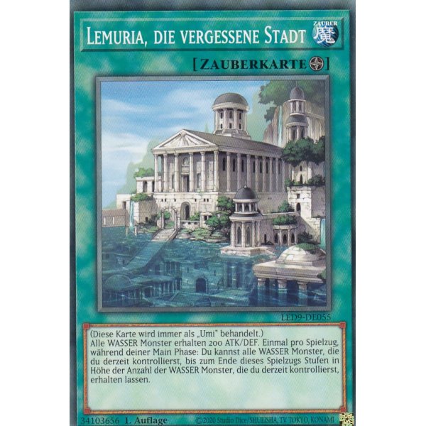 Lemuria, die vergessene Stadt LED9-DE055