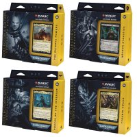 Warhammer 40K alle 4 Premium Commander Decks (englisch)