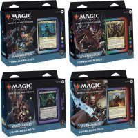 Warhammer 40K alle 4 Commander Decks (deutsch)