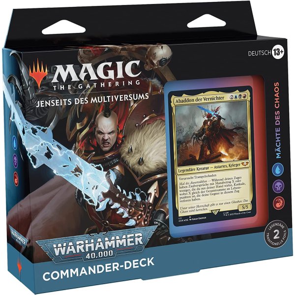 Warhammer 40K Commander Deck - M&auml;chte des Chaos (deutsch)