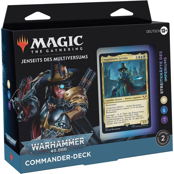 Warhammer 40K Commander Deck - Streitkr&auml;fte des Imperiums (deutsch)