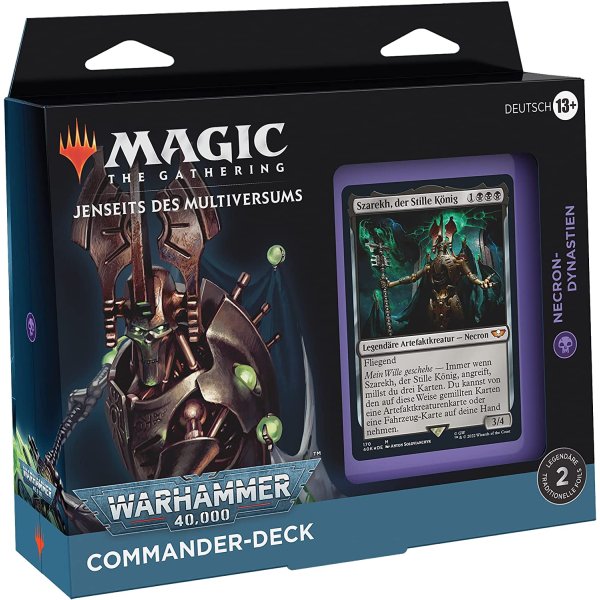 Warhammer 40K Commander Deck - Necron-Dynastien (deutsch)