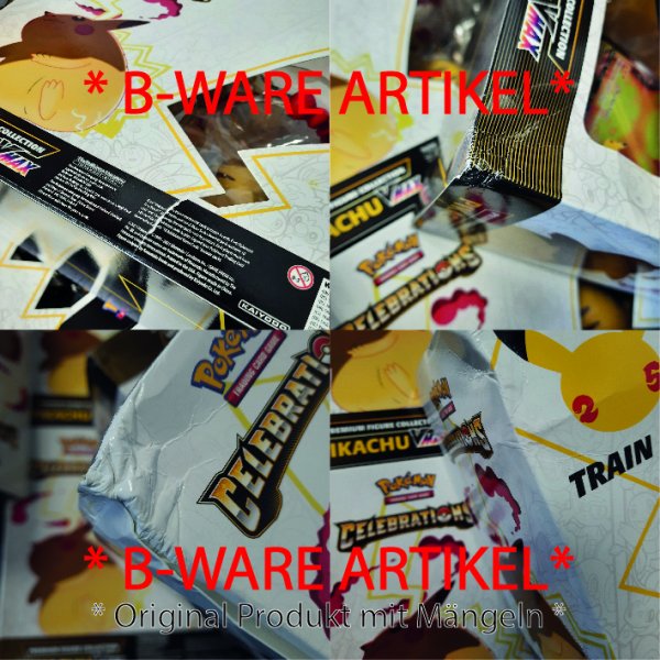 *B-WARE* Celebrations: Premium Figure Collection Pikachu VMAX EN