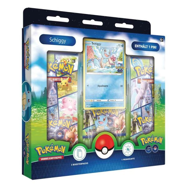Pokemon GO: Pin Box Schiggy (deutsch)