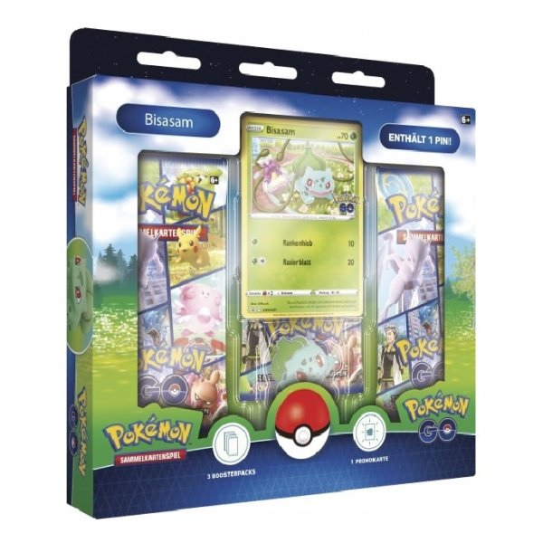 Pokemon GO: Pin Box Bisasam (deutsch)