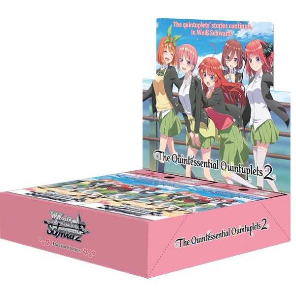 Weiss Schwarz - The Quintessential Quintuplets 2 Booster Display (englisch)