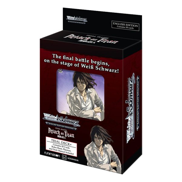 Weiss Schwarz - Attack On Titan: Final Season Trial Deck EN