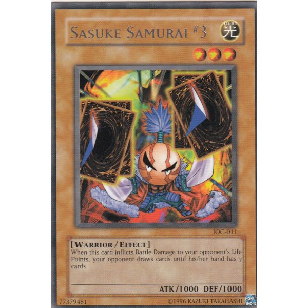 Sasuke Samurai #3 IOC-011