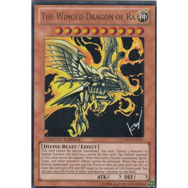 The Winged Dragon of Ra JUMP-EN045
