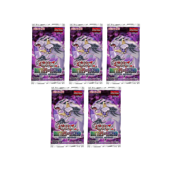 Battles of Legend: Crystal Revenge Booster (5 St&uuml;ck) (deutsch)