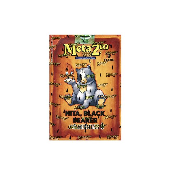 MetaZoo Wilderness: Theme Deck - Nita, Black Bearer (1st Edition)