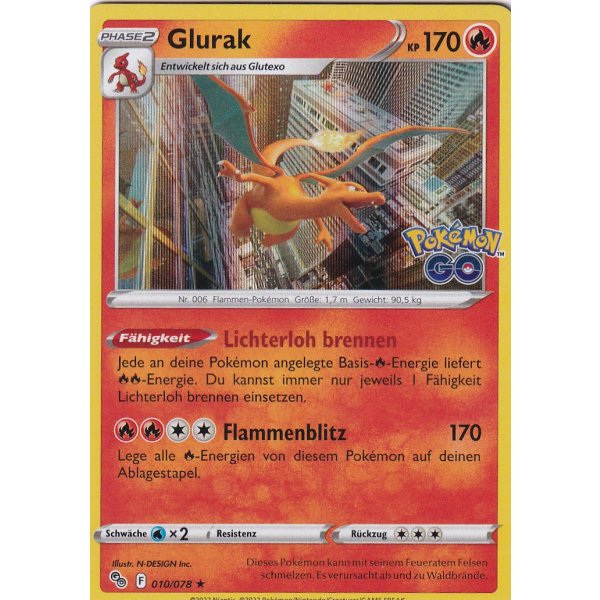 Glurak 010/078 HOLO