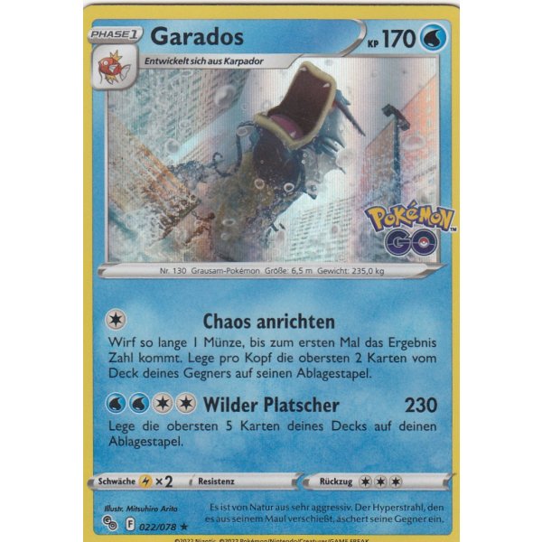Garados 022/078 HOLO