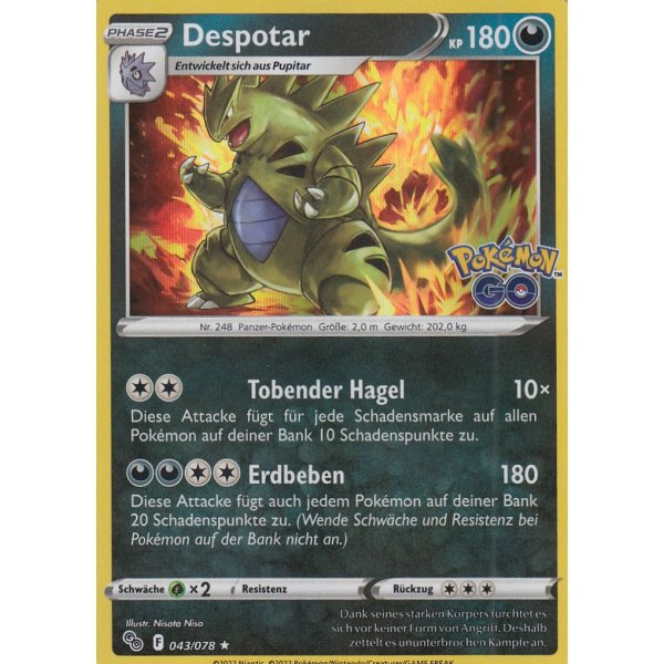 Despotar 043/078 HOLO