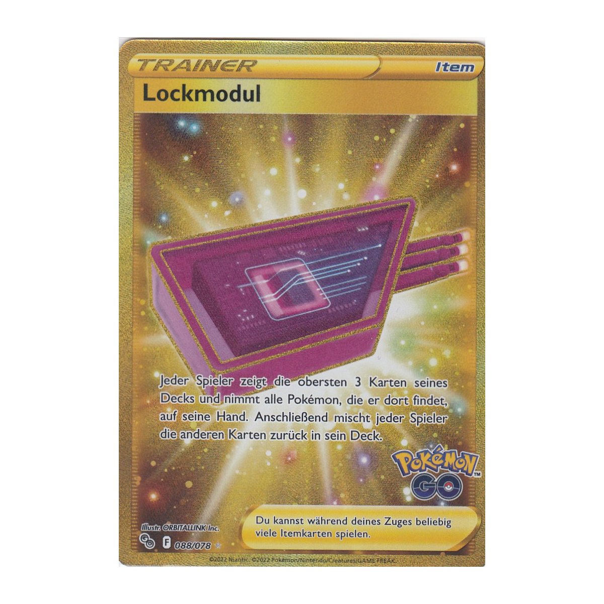 Pokemon TCG: Lure Module 088/078 - Secret Rare Holo From Pokemon GO Set - Near Mint Condition Squirtle Pokemon Go Card Pokemon TCG: Lure Module 088/078 - Secret Rare Holo From Pokemon GO Set - Near Mint Condition Squirtle Pokemon Go Card