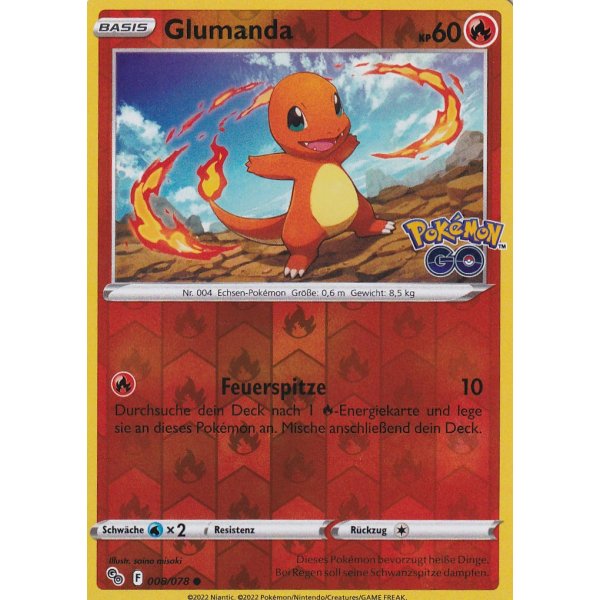 Glumanda 008/078 REVERSE HOLO