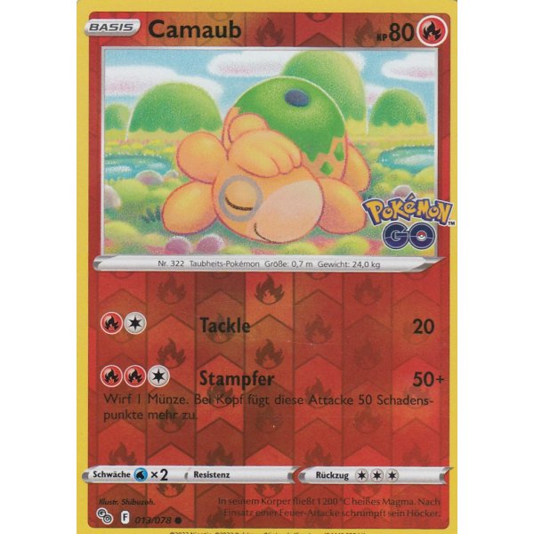 Camaub 013/078 REVERSE HOLO