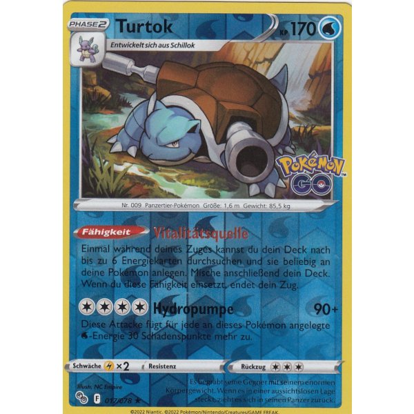 Turtok 017/078 HOLO REVERSE HOLO