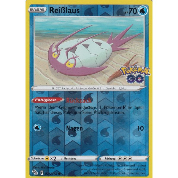 Rei&szlig;laus 025/078 REVERSE HOLO