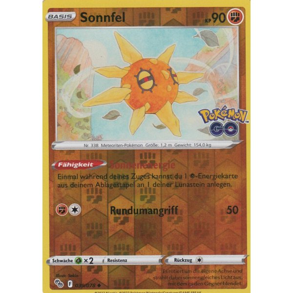 Sonnfel 039/078 REVERSE HOLO