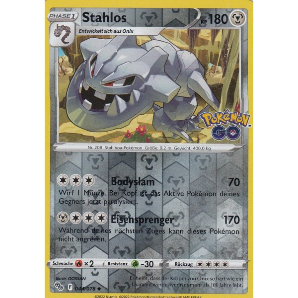 Stahlos 044/078 REVERSE HOLO