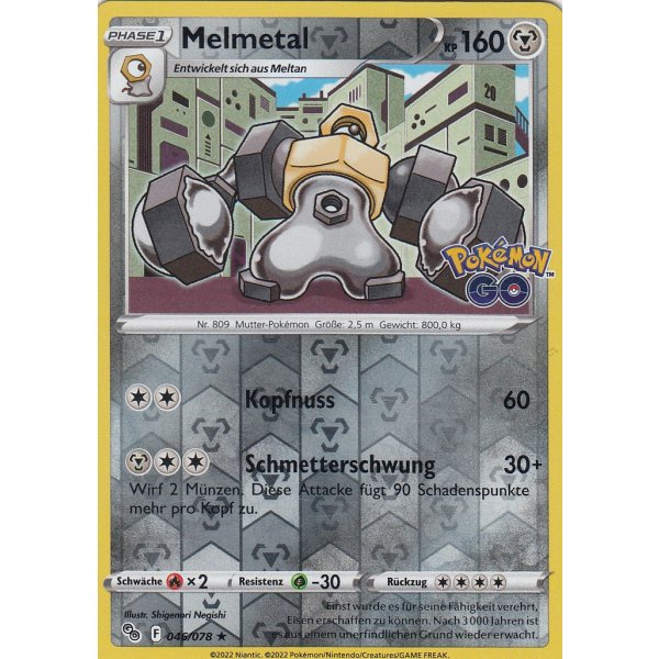Melmetal 046/078 HOLO REVERSE HOLO