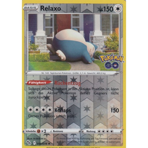 Relaxo 055/078 HOLO REVERSE HOLO