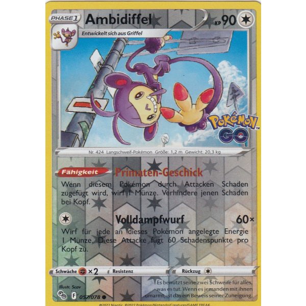 Ambidiffel 057/078 REVERSE HOLO