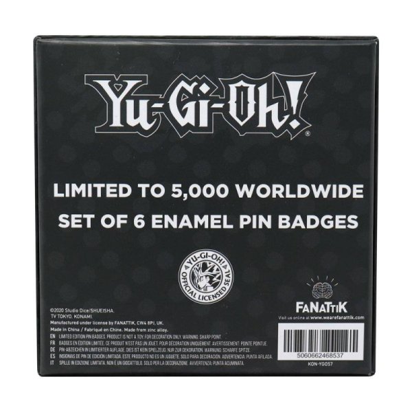 Yu-Gi-Oh! Pin Badge 6er Pack Kuriboh *LIMITIERTE EDITION*