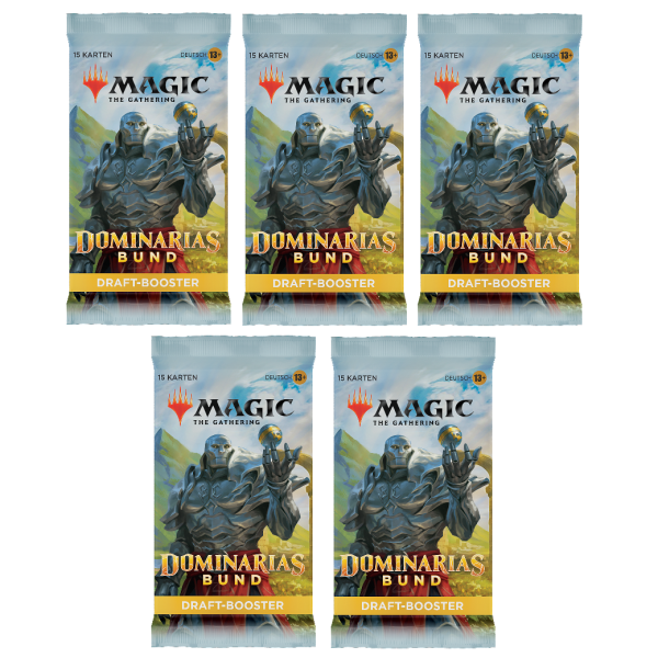 Dominarias Bund Draft Booster (5 St&uuml;ck, deutsch)
