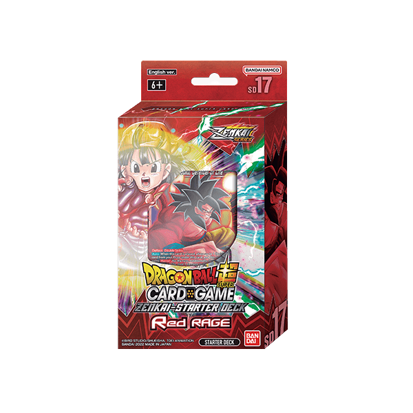 Dragon Ball Super Starter Deck - Zenkai Series SD17 Red Rage