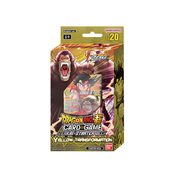Dragon Ball Super Starter Deck - Zenkai Series SD20 Yellow Transformation
