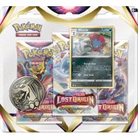 Sword & Shield Lost Origin 3-Pack Blister - Weavile (englisch)