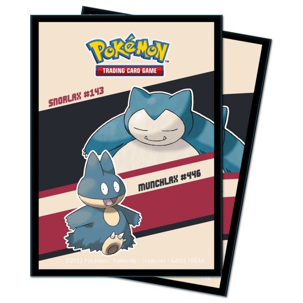 Pokemon Sleeves (65 Kartenh&uuml;llen) - Snorlax &amp; Munchlax von Ultra Pro