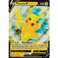 Pikachu V SWSH198 PROMO XXL OVERSIZED/ÜBERGROß