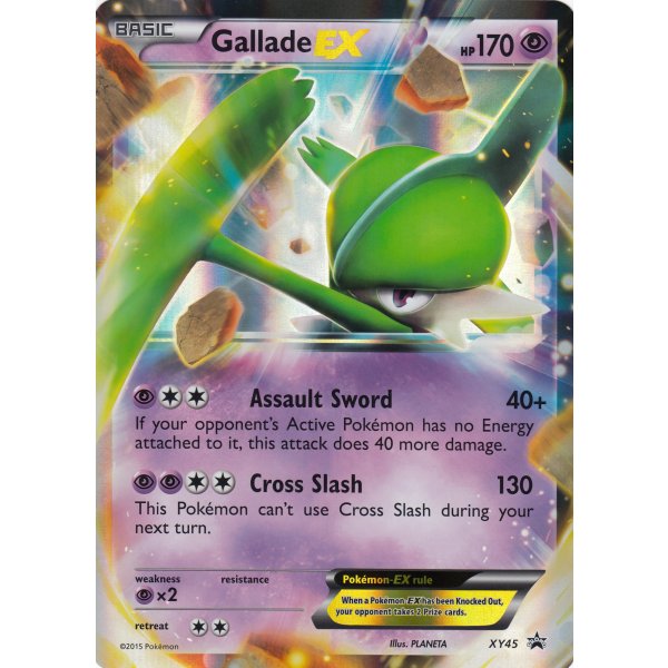 Gallade EX XY45 PROMO XXL OVERSIZED/&Uuml;BERGRO&szlig; Englisch