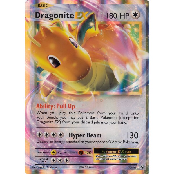 Dragonite EX XY Evolutions PROMO XXL OVERSIZED/&Uuml;BERGRO&szlig; Englisch